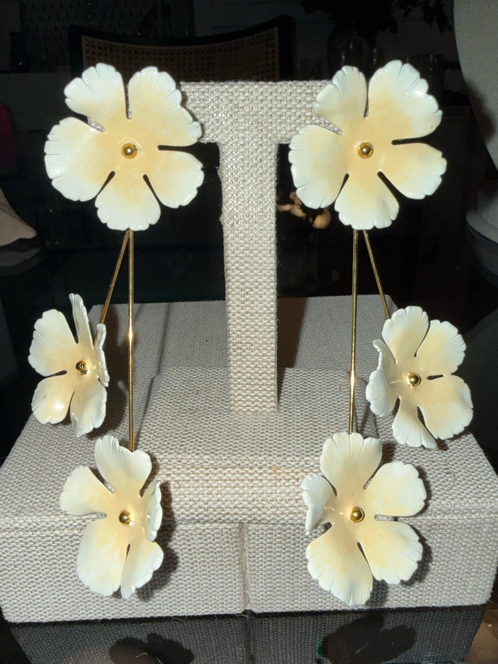 Jennifer Behr poppy chandelier earrings